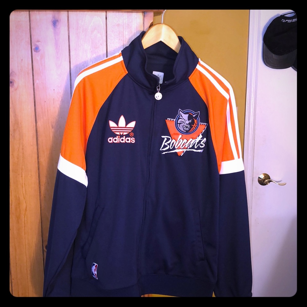Jacket NBA Adidas Charlotte Bobcats Size L Mens
